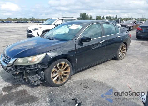 2013 Honda Accord Sport from USA, damaged, VIN 1HGCR2F58DA241002